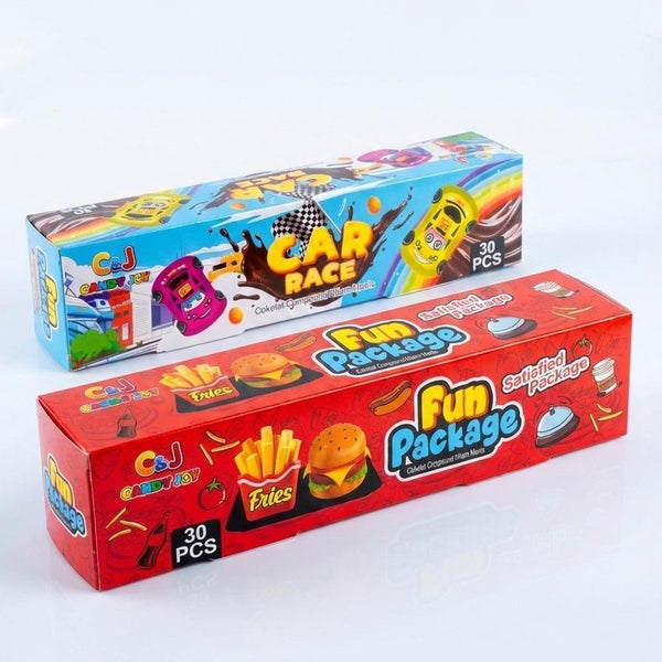 Cokelat Compound Hitam Manis Fun Package C&J isi 30 pcs
