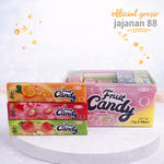Permen Lunak Fruit Candy Aneka Rasa Buah Sweet me isi 30 pcs