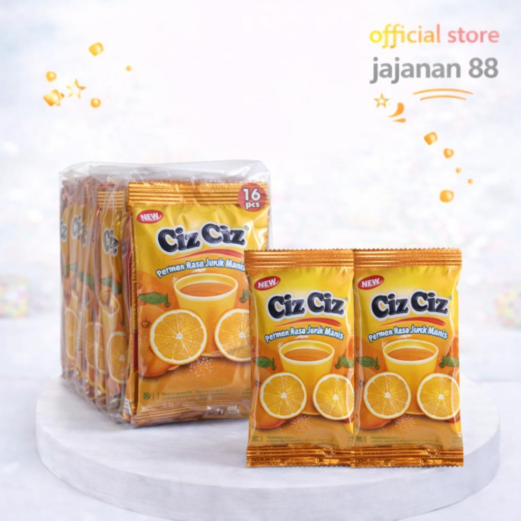Permen Rasa Jeruk Manis Ciz Ciz isi 10 pcs