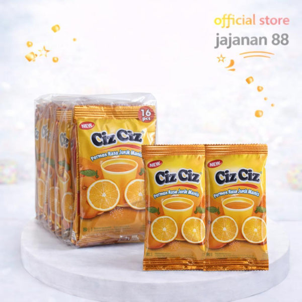 Permen Rasa Jeruk Manis Ciz Ciz isi 10 pcs