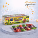 Jelly Buah bentuk Stik Aneka Rasa DSM 1 Box isi 30 Pcs