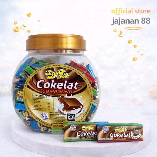 Cokelat Compound QeQe isi 100 pcs