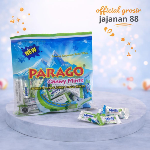 Permen Lunak Chewy Aneka Rasa Mints Parago isi 21 pcs
