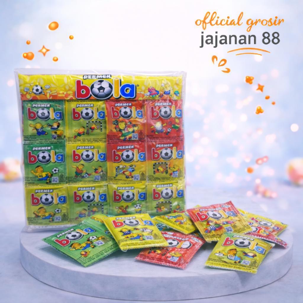 Permen Bentuk Bola Anora Aneka Rasa Buah 160 PCS