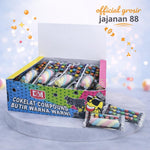 Cokelat Compound Bentuk Pastel Butir Warna Warni DSM isi 30 pcs