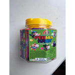 Permen Karet Long Mini Tiga Kambing 1 Toples isi 50 pcs