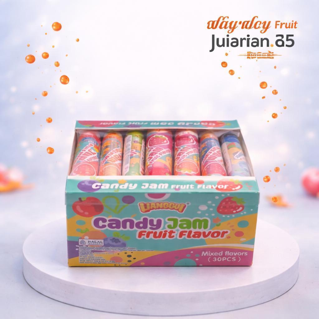 Permen Candy Jam Fruit Flavor Lianggui
