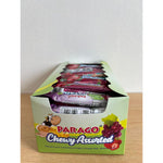 Permen Lunak Chewy Assortea Rasa Anggur Jeruk Susu Keju Stroberi Kacang Parago isi 80 pcs