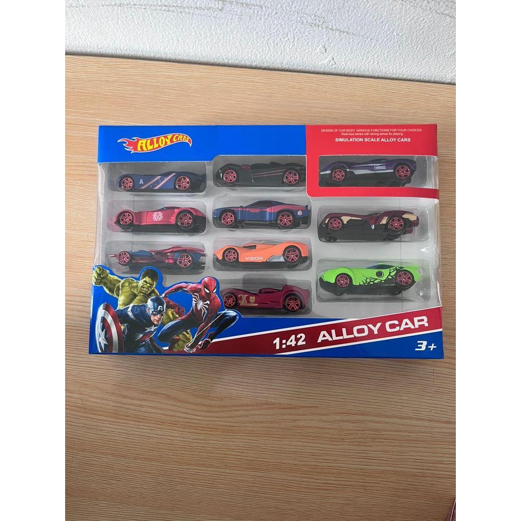 Mainan Mobil-Mobilan Alloycar 10 PCS - Mainan Anak