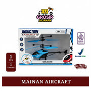 Mainan Helikopter Induction Aircraft Cocok untuk Anak-anak Belajar
