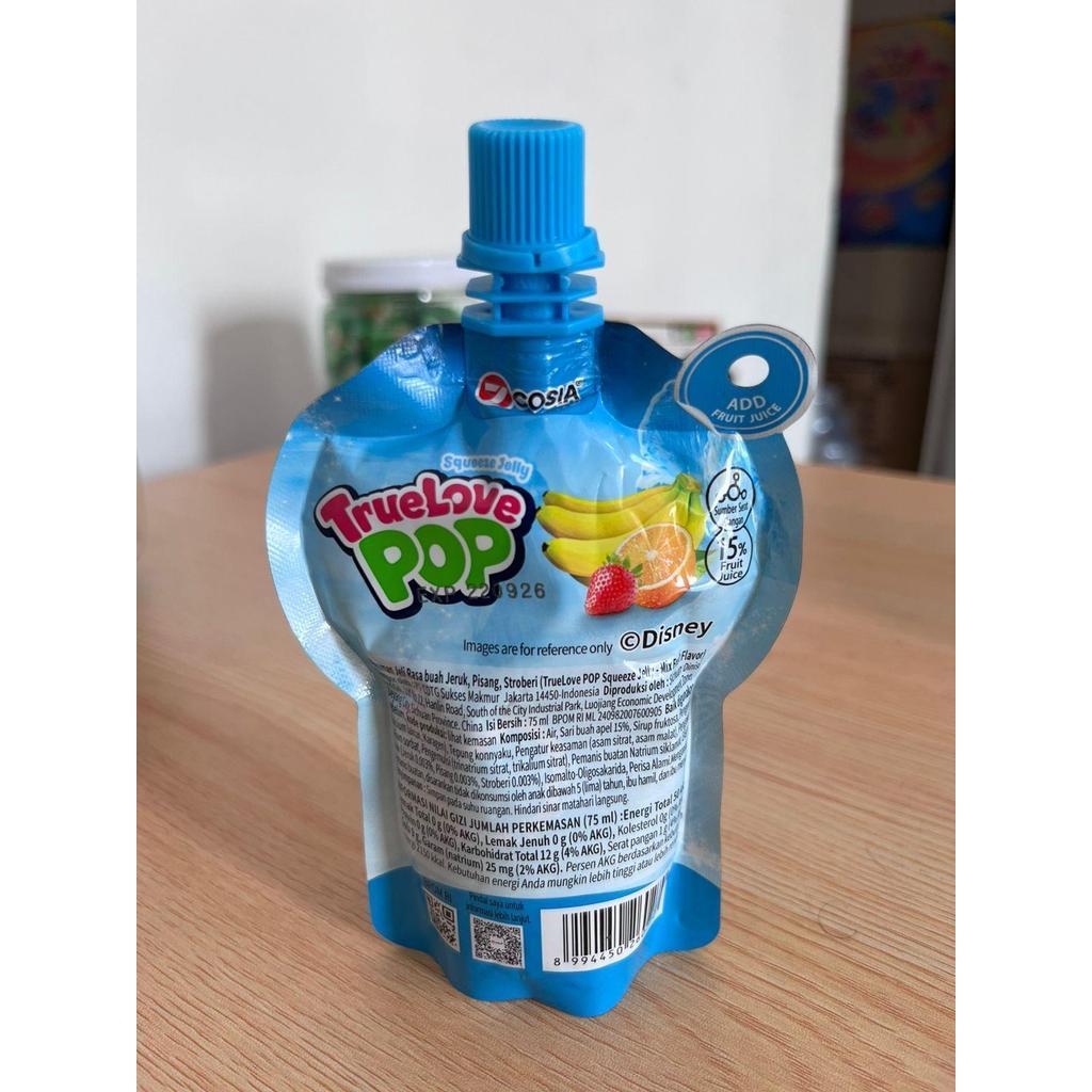 Minuman Jeli True Love POP Frozen Squeeze Cosia