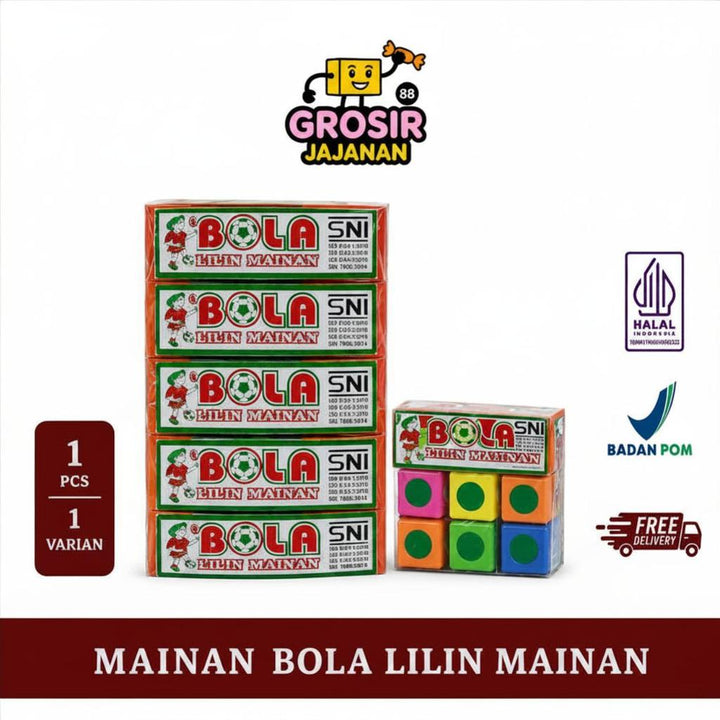 Lilin Mainan Anak-Anak 72 PCS Harga Grosir