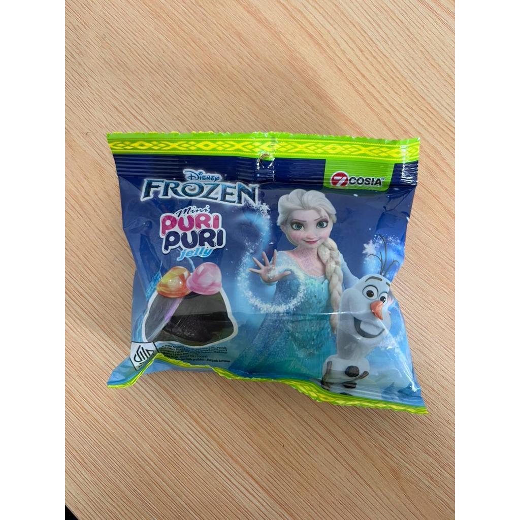 Jelly Mini Puri Puri Frozen Mix Flavor Cosia 5 pcs
