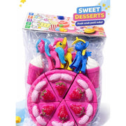 Mainan Sweet Dessert Kue dan Kuda Poni untuk Anak-Anak 1 PCS