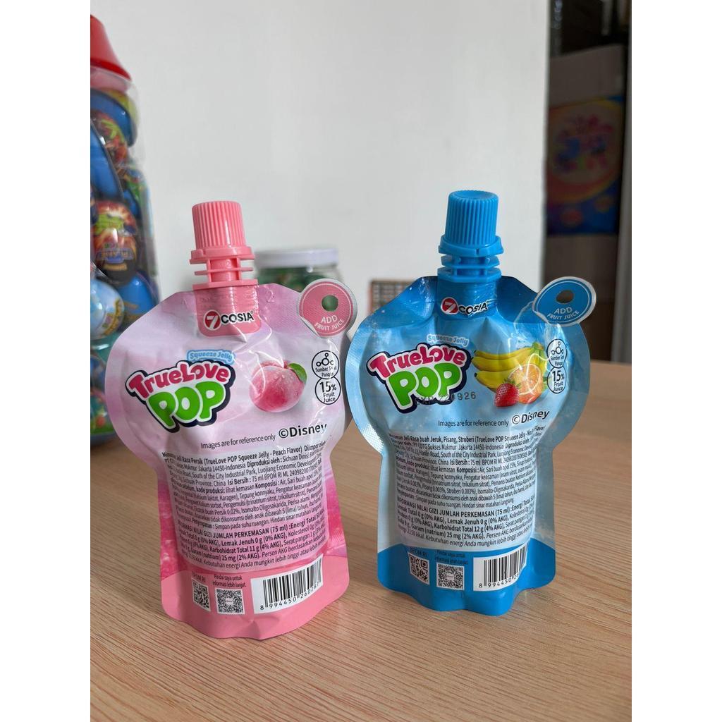 Minuman Jeli True Love POP Frozen Squeeze Cosia