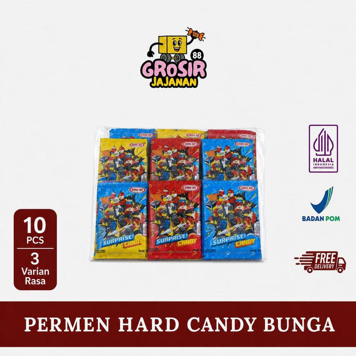 MAINAN Bentuk Bunga  Sweetme 10 PCS