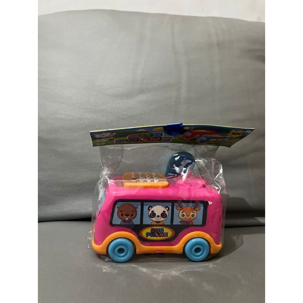 Mainan Telfon Anak Anak Bus Phone 1 PCS