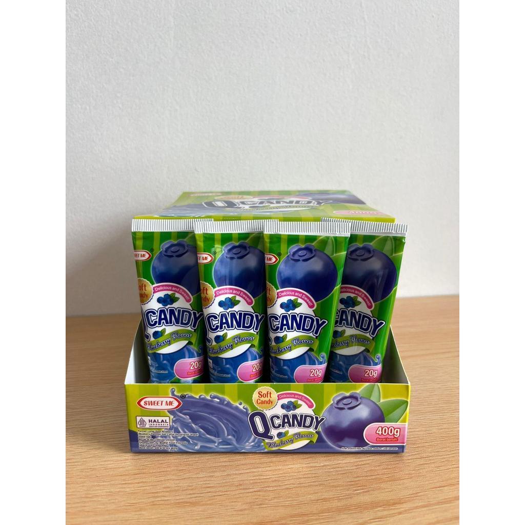 Permen  Lunak Q Candy Rasa Apel Sweet me isi 20 pcs