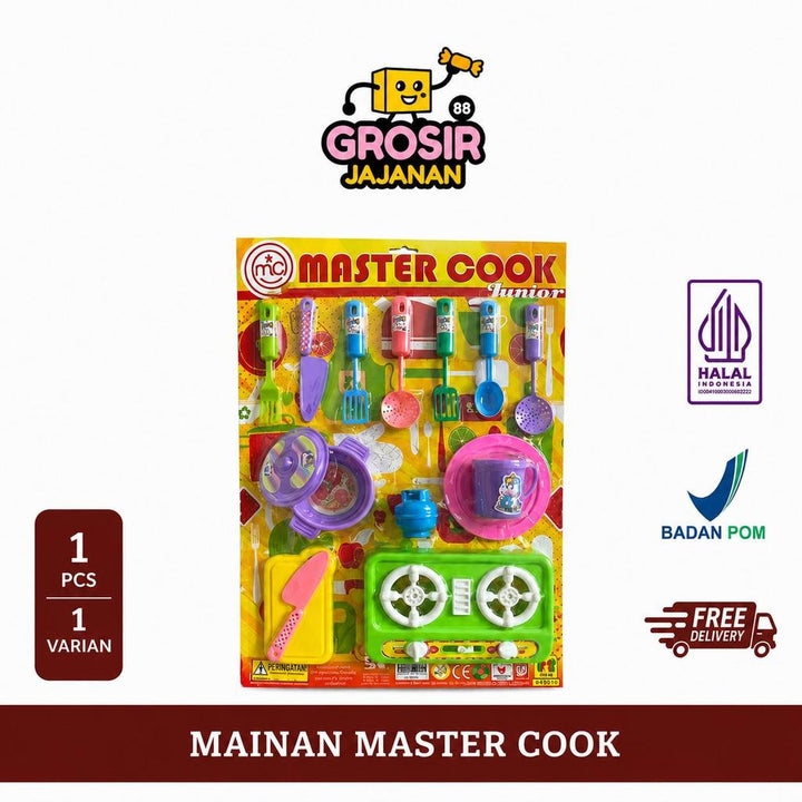 Mainan Masakan untuk Anak-Anak Master Cook Harga Grosir