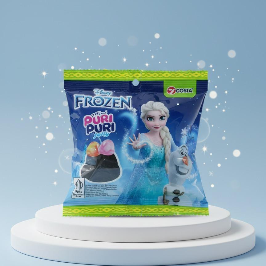 Jelly Mini Puri Puri Frozen Mix Flavor Cosia 5 pcs