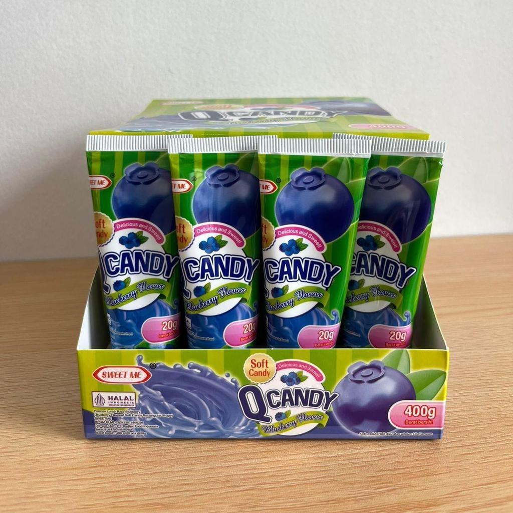 Permen  Lunak Q Candy Rasa Apel Sweet me isi 20 pcs
