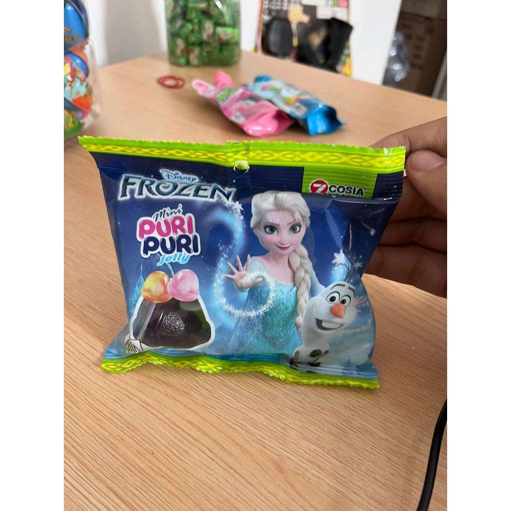 Jelly Mini Puri Puri Frozen Mix Flavor Cosia 5 pcs