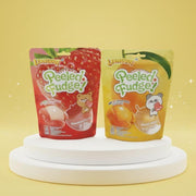 Permen Lunak Peeled Fudge Rasa Stroberi Mangga Lianggui