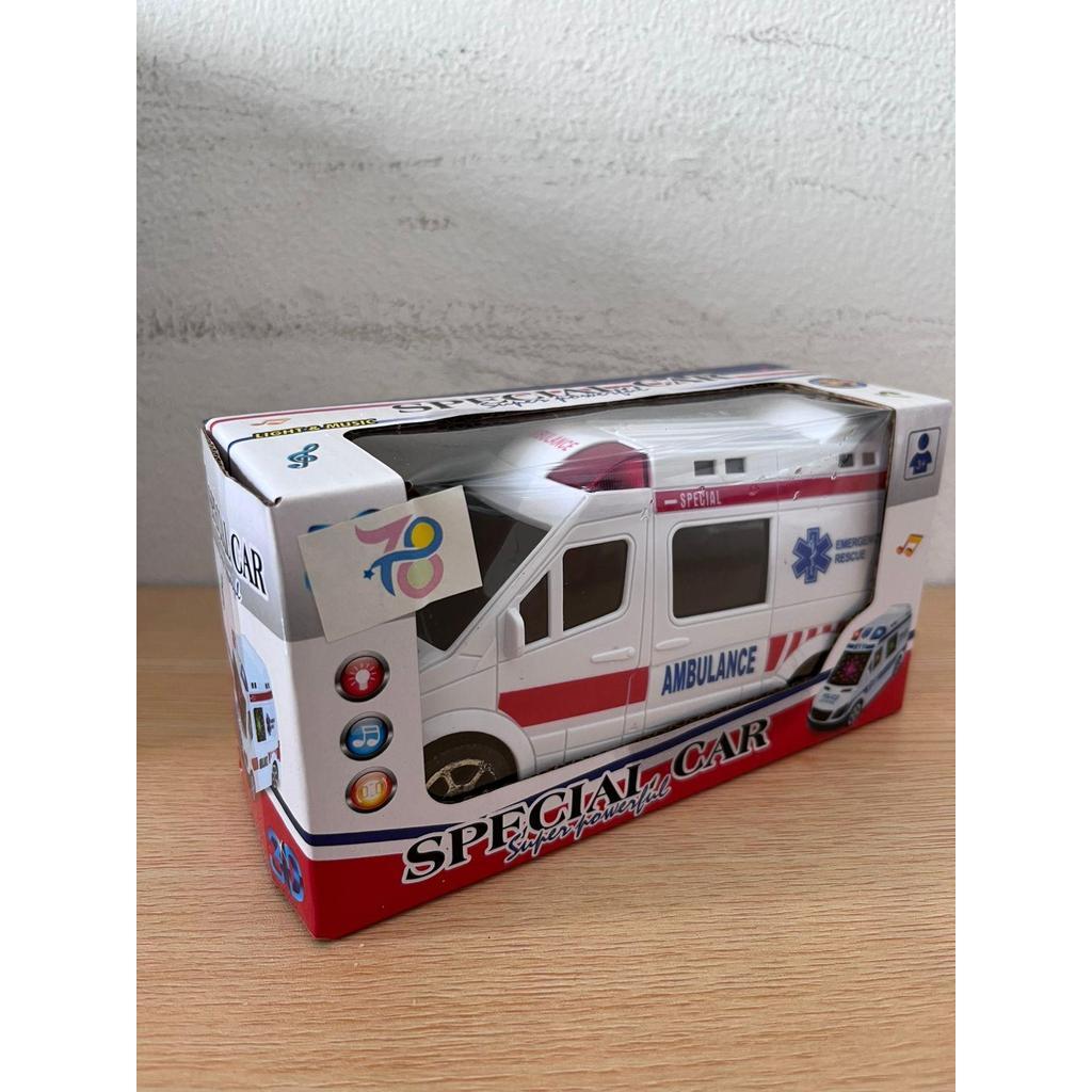 Mainan Mobil Ambulance Special Car Super Powerfull 1 PCS - Mobil Ambulance Special Car Super Powerfull Cocok untuk Anak-anak Bermain Imajinatif