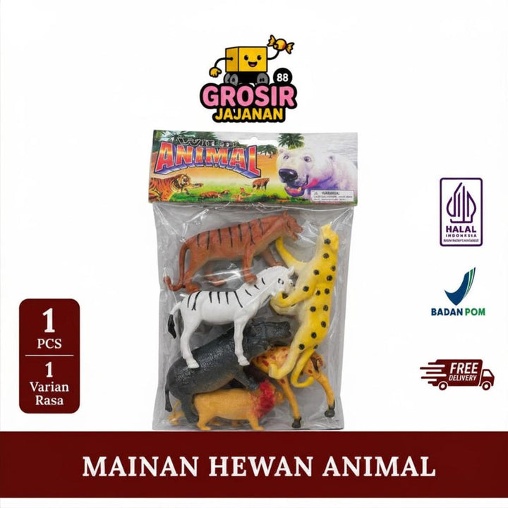 Mainan Hewan Wild Animal Africa Cocok untuk edukasi anak anak