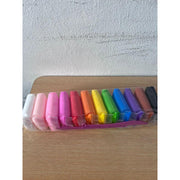 Mainan Anak-Anak Super Light Clay New Ball Lengkap isi 12 Warna untuk Kreativitas Anak Mudah Digunakan Aman dan Fleksibel