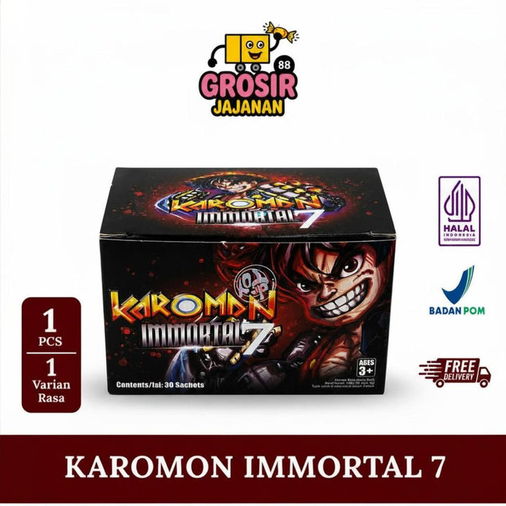 Karoman Immortal 7 New Warriors 30 PCS Koleksi Unik Mainan Koleksi Karoman Immortal 7 New Warriors 30 PCS Koleksi Unik