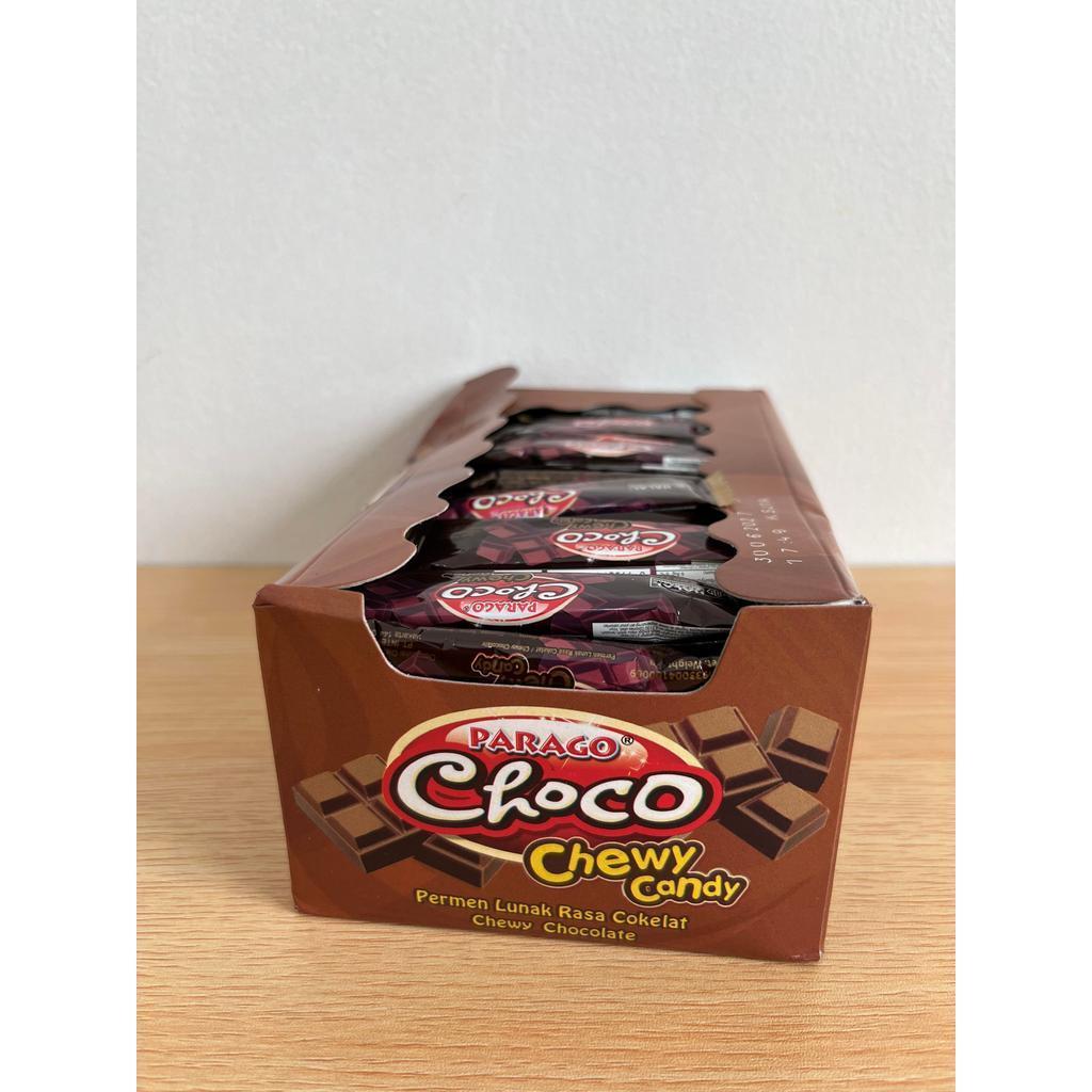 Permen Lunak Choco Chewy Candy Rasa Cokelat Parago isi 80 pcs