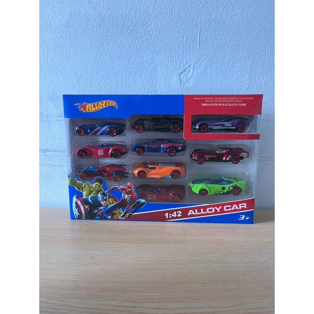 Mainan Mobil-Mobilan Alloycar 10 PCS - Mainan Anak
