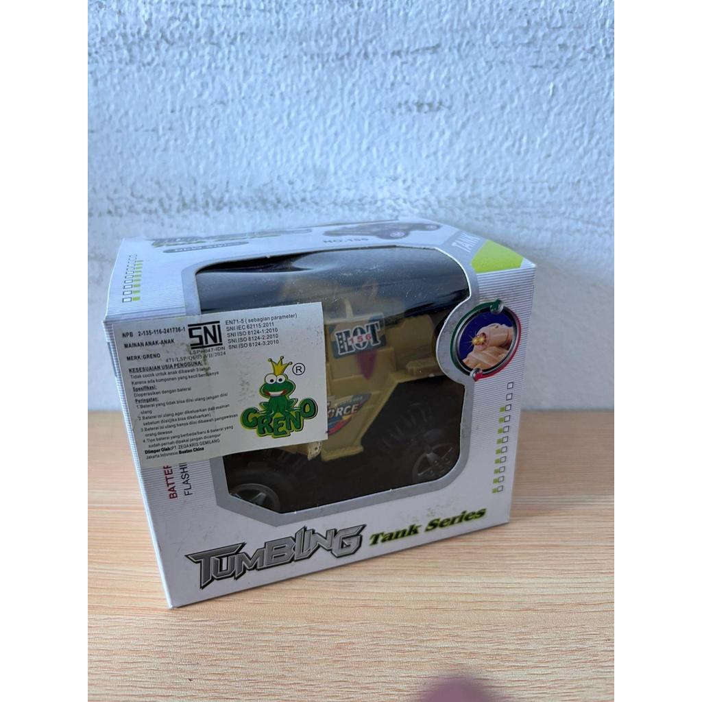 Mainan Anak Tank Series Tumbling 1 PCS Greno (Belum Termasuk Baterai)