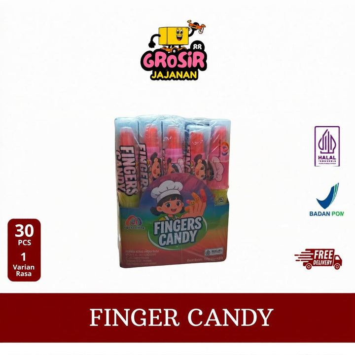 Permen Finger Stick Tiga Kambing isi 30 pcs