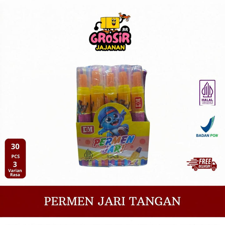 Permen Jari Rasa Buah DSM isi 30 pcs
