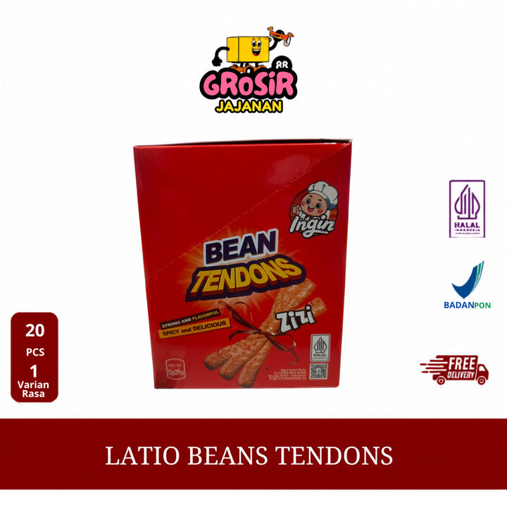 SNACK Latio Beans Tendons isi 20 pcs