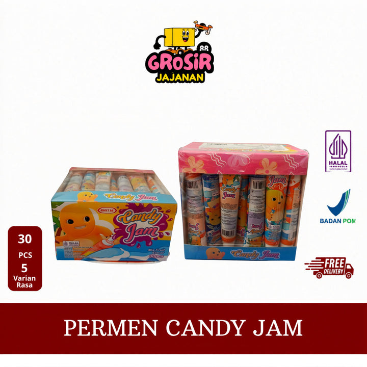 Permen Candy Jam Fruit Flavor Lianggui