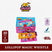 Permen Magic Whistle Lollipop Sweetme isi 30 PCS