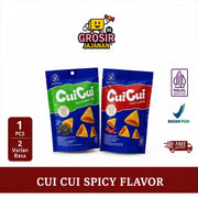 Cui Cui Snack Rasa Rumput Laut Seaweed & Spicy Flavor Sebangsa