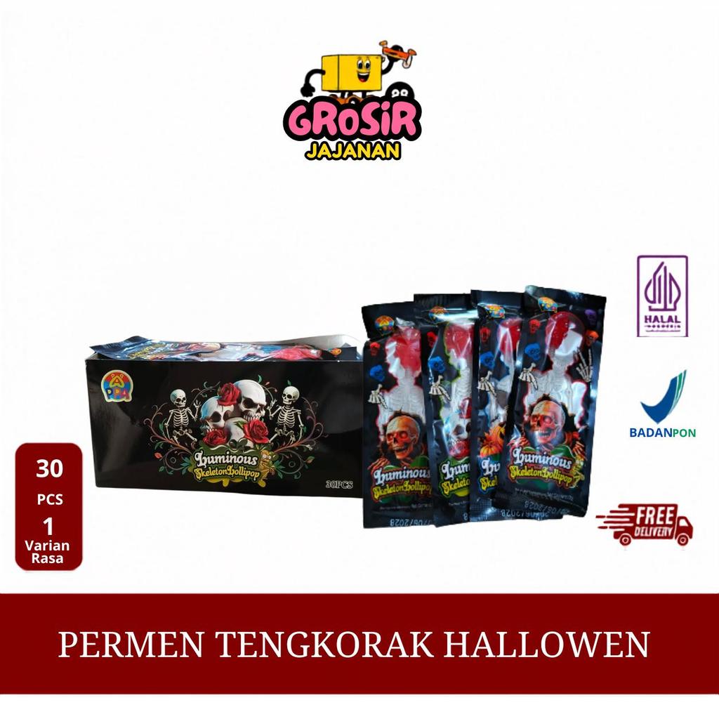 Permen Lollipop Hallowen PPA isi 30 pcs