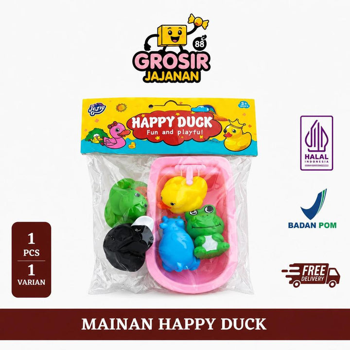 Barang Obral!! Mainan Anak Bentuk Bebek Kudanil Katak Lucu