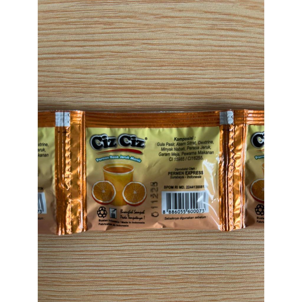 Permen Rasa Jeruk Manis Ciz Ciz isi 10 pcs