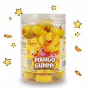 Permen Bebek Mango Gummy Lianggui 1 Toples Isi 30 Pcs