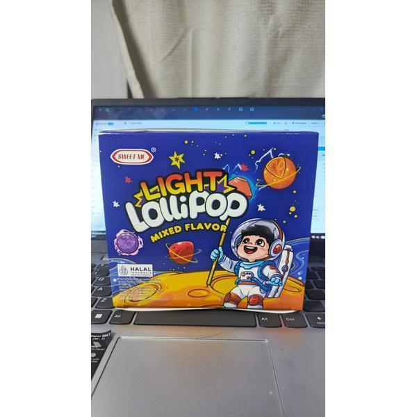 Permen Light Lollipop Aneka Rasa Buah Sweet Me isi 30 Pcs
