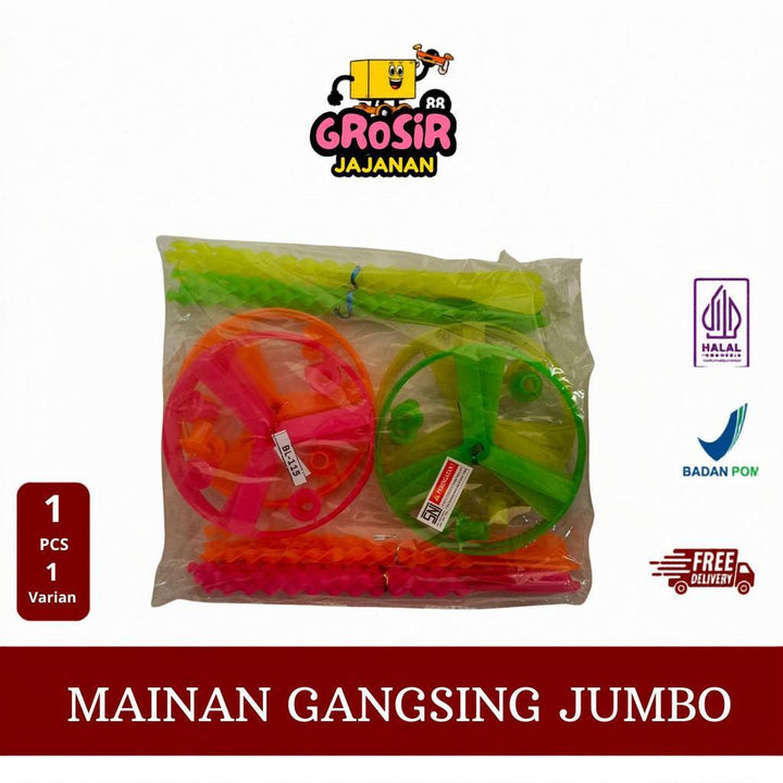 Mainan Anak Gangsing Terbang Jumbo SNI