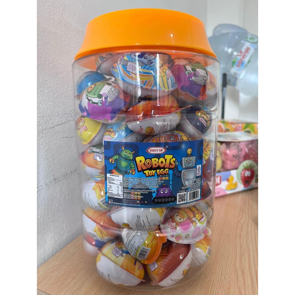Cokelat Compound Viral Toy Egg Lianggui 60 pcs