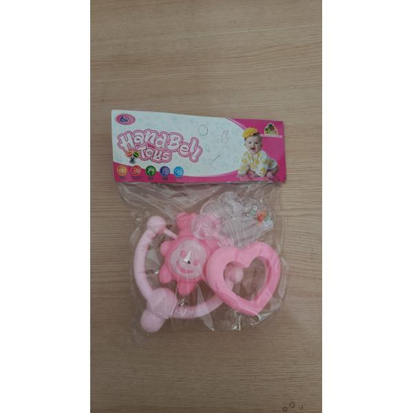 Barang Obral!! Mainan Anak Handbell Lucu Warna Pink