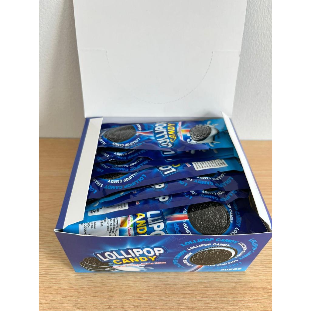 Permen Lollipop Candy Oreo DSM isi 30 pcs