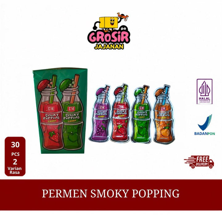 Permen Smoky Popping DSM isi 30 Pcs
